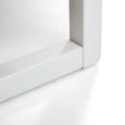 Venice Bed - 4ft 6in Double - Surf White - Wood and Metal