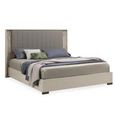 Jupiter Bed - Eco Stone and High Gloss Pearl Line - Sizes Available
