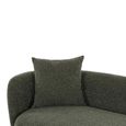 Mykonos Curved Daybed - Olive Green - Fabric