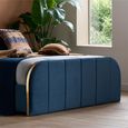 Rowan Bed - Blue - Fabric - Sizes Available