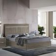 Kroma Italian Bed - Venetian Grey - Sizes Available