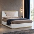 Smart Italian White Fabric Headboard - Sizes Available thumbnail