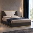 Smart Italian Walnut Fabric Headboard - Sizes Available thumbnail