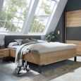 Breda Bianco Oak Upholstered Cushion Headboard - Sizes Available thumbnail