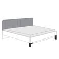 Breda Bianco Oak Anthracite Cushion Headboard - Sizes Available thumbnail 2