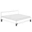 Breda Bianco Oak Wooden Headboard - Sizes Available thumbnail 2