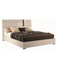 Teodora Italian Cream Gloss 5ft King Size Bed thumbnail 2