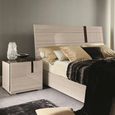 Teodora Italian Cream Gloss 5ft King Size Bed thumbnail 3