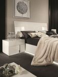 Canova Bed - White Gloss - Sizes Available
