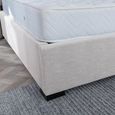 Annabelle Boucle Fabric 4ft 6in Double Ottoman Storage Bed