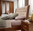 Giotto Bed - 5ft King Size - Walnut