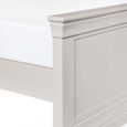 Clermont Panel Bed - Soft Grey - Sizes Available