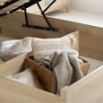 Herringford Ottoman Storage Bed - Oak - Sizes Available