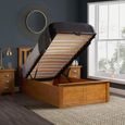 Phoenix Ottoman Storage Bed - Oak - Sizes Available