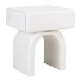 Bennet Bedside Table - 1 Drawer - White
