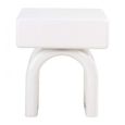 Bennet Bedside Table - 1 Drawer - White