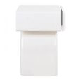Bennet Bedside Table - 1 Drawer - White