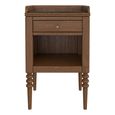 Wynter Bedside Table - 1 Drawer - Mid Gloss Lacquered