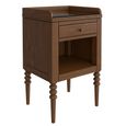 Wynter Bedside Table - 1 Drawer - Mid Gloss Lacquered