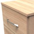 Avon Bedside Cabinet - 2 Drawer - Oak