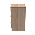 Avon Bedside Cabinet - 3 Drawer - Oak