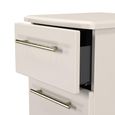 Haworth Bedside Cabinet - 3 Drawer - Cashmere