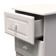 Balmoral Bedside Cabinet - 2 Drawer - Cashmere