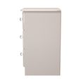 Balmoral Bedside Cabinet - 3 Drawer - Cashmere