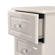 Balmoral Bedside Cabinet - 3 Drawer - Cashmere