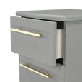 Haworth Bedside Cabinet - 2 Drawer - Grey