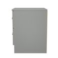 Yarmouth Bedside Cabinet - 2 Drawer - Dusk Grey
