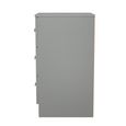 Yarmouth Bedside Cabinet - 3 Drawer - Dusk Grey