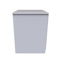 Monaco Bedside Cabinet - 2 Drawer - White