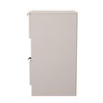 Bora Bedside Cabinet - 2 Drawer - Open Shelf - Kashmir Matt