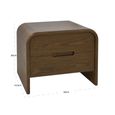 Bedford Nightstand - 2 Drawer - Brown - Wood