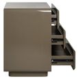 Demy Bedside Cabinet - 3 Drawer - Clay Green - Wood