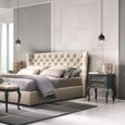 Verdi Italian Grey 2 Drawer French Style Bedside Table thumbnail 2