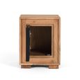 Core Natural Mango Wood 1 Door Bedside Cabinet thumbnail 3