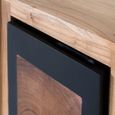 Core Natural Mango Wood 1 Door Bedside Cabinet thumbnail 5