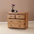 Kent Chest - 2+2 Drawer - Wide - Oak