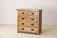 Originals Chest - 2+3 Drawer - Wide - Rustic Oak