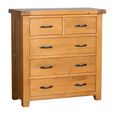 Somer Chest - 3+2 Drawer - Oak
