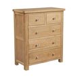 Appleby Chest - 2+3 Drawer - Oak