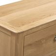 Clearance - Cotswold Chest of Drawers - 6 Drawer - Wide - Oak - FSS16997