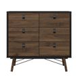 Ry Chest - 6 Drawer - Black