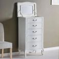 Clearance - Chic Lingerie Chest - 5 Drawer - Vanilla - B21