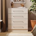 York Chest - 4 Drawer - Cashmere
