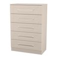 York Chest - 5 Drawer - Cashmere