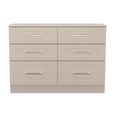 York Chest - 6 Drawer - Midi - Cashmere
