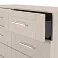 York Chest - 6 Drawer - Midi - Cashmere